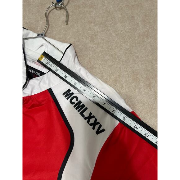 NWT Members Only Sport Red Team Racing Windbreaker Men's Jacket. Size: Medium - Picture 5 of 10